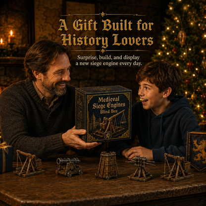 Medieval Siege Engines Blind Box – 24 Unique War Machines 🏰⚔️