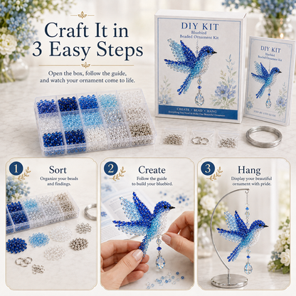 🔥Buy 3 Get 1 Free🎁DIY Crystal Beaded Suncatcher Kit – Handmade Ornament Gift for Craft Lovers 🎁