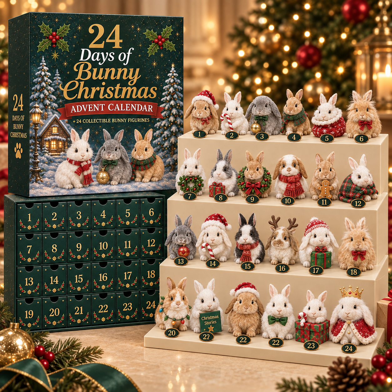 24 Days of Bunny Christmas Collection
