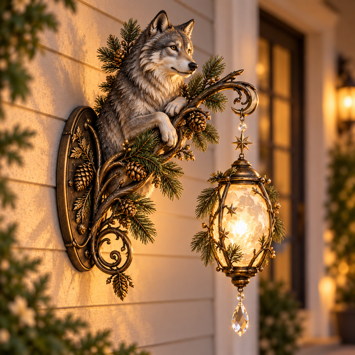 Wolf wall light