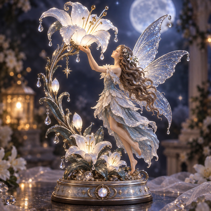 🌙✨ Fairy Flower Night Light – Enchanted Floral LED Lamp for Cozy Home Décor