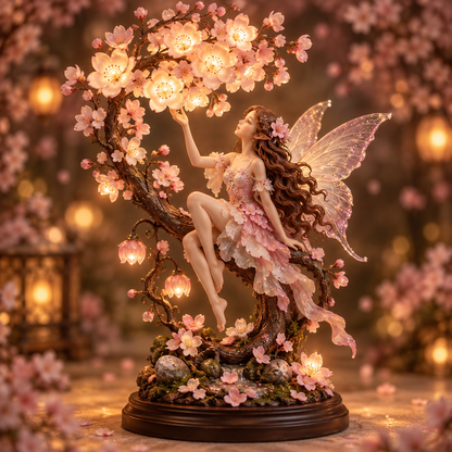 🌙✨ Fairy Flower Night Light – Enchanted Floral LED Lamp for Cozy Home Décor