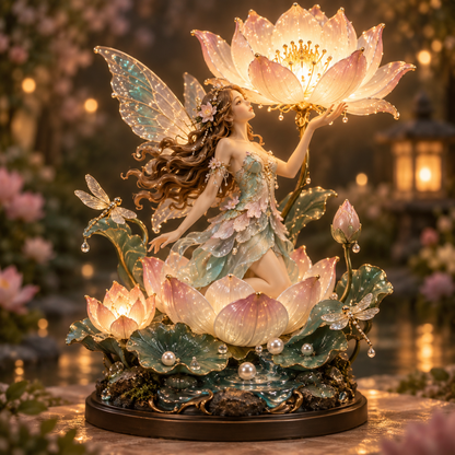 🌙✨ Fairy Flower Night Light – Enchanted Floral LED Lamp for Cozy Home Décor