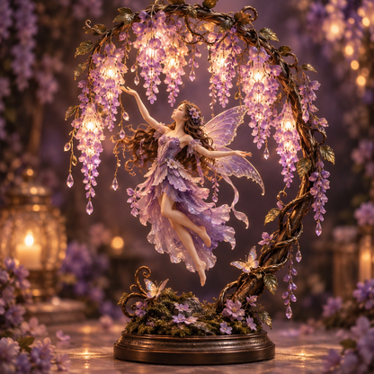 🌙✨ Fairy Flower Night Light – Enchanted Floral LED Lamp for Cozy Home Décor