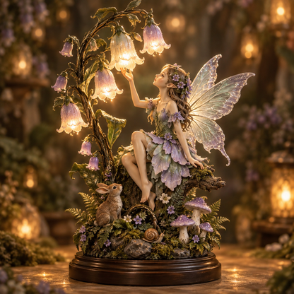 🌙✨ Fairy Flower Night Light – Enchanted Floral LED Lamp for Cozy Home Décor