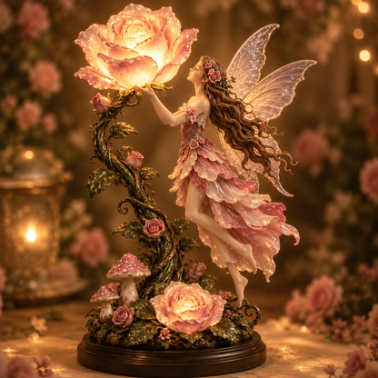 🌙✨ Fairy Flower Night Light – Enchanted Floral LED Lamp for Cozy Home Décor