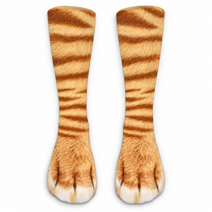 😂3D Realistic Animal Paw Socks – Funny Pet Reaction Novelty Socks 🐾