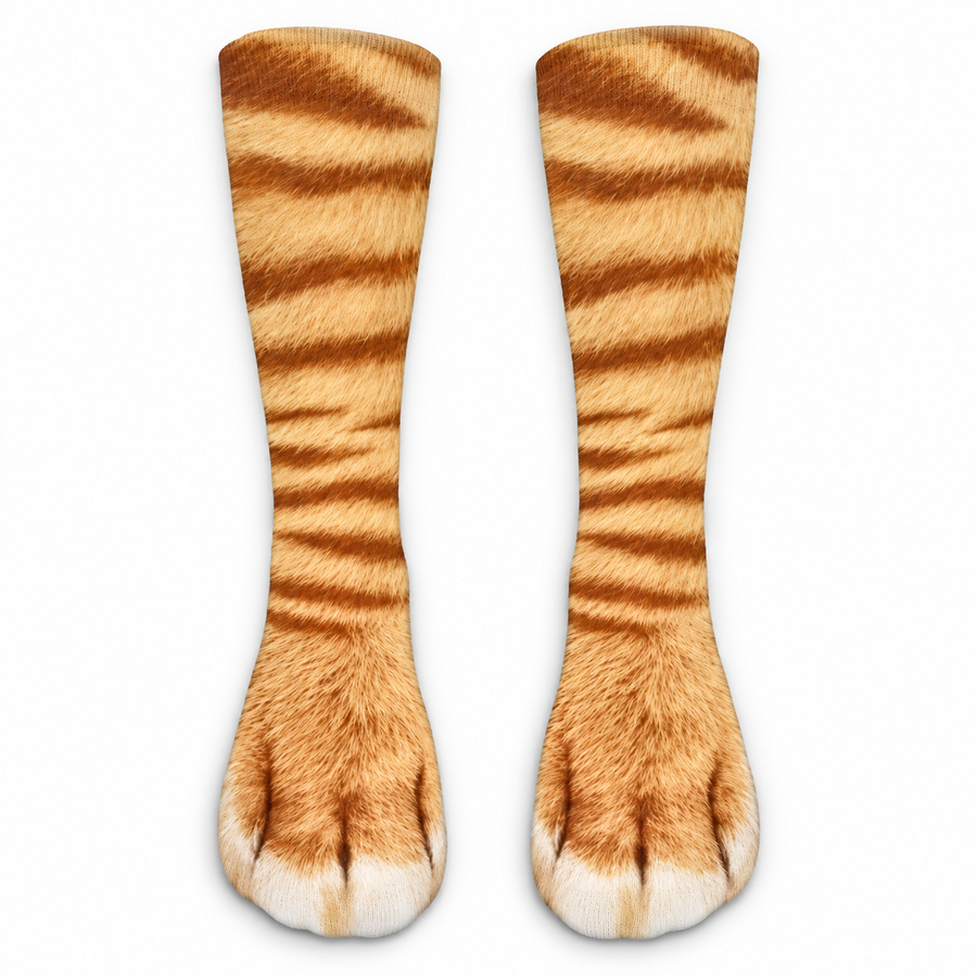 😂3D Realistic Animal Paw Socks – Funny Pet Reaction Novelty Socks 🐾
