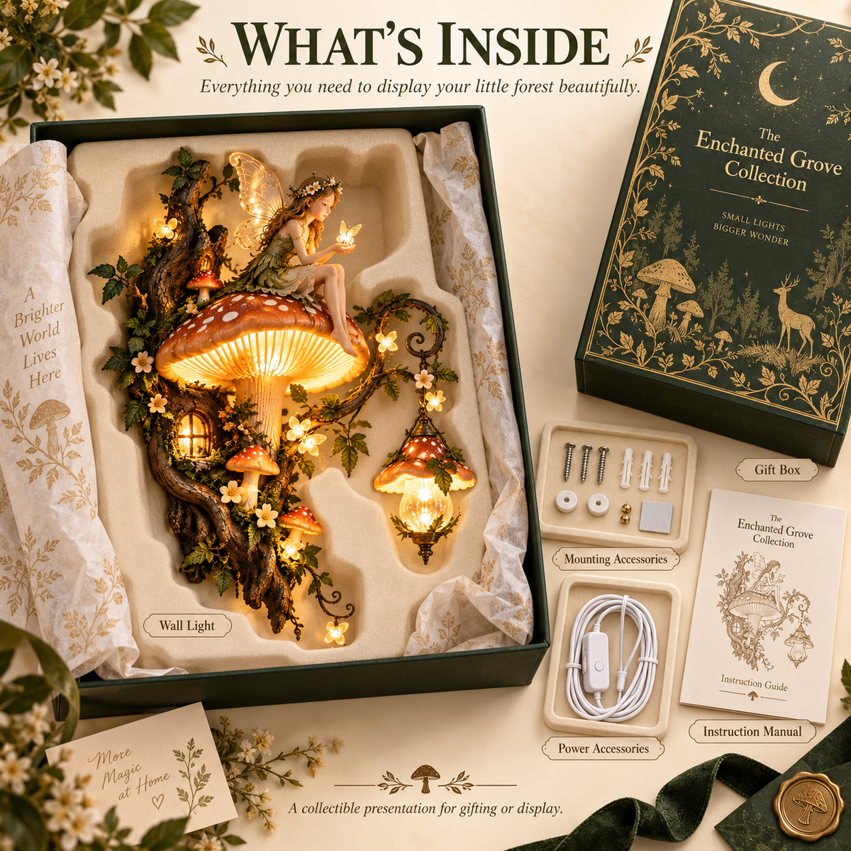 Enchanted Grove Collection package contents