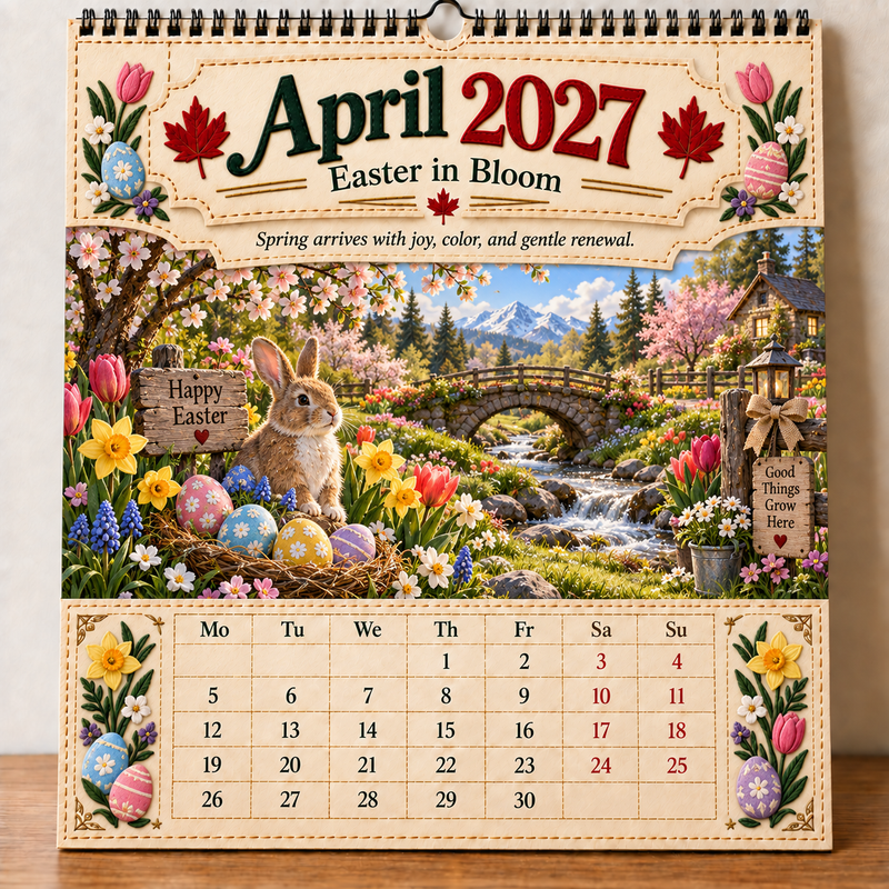 April 2027 Canada Calendar