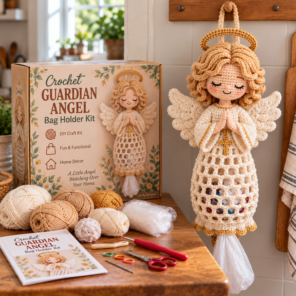 ✝️🙏Blessed Home Crochet Bag Holder Collection ✨🧶