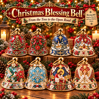 🔔✨ Christmas Blessing Bell™ – From the Tree to the Open Road