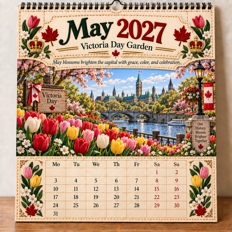 May 2027 Canada Calendar