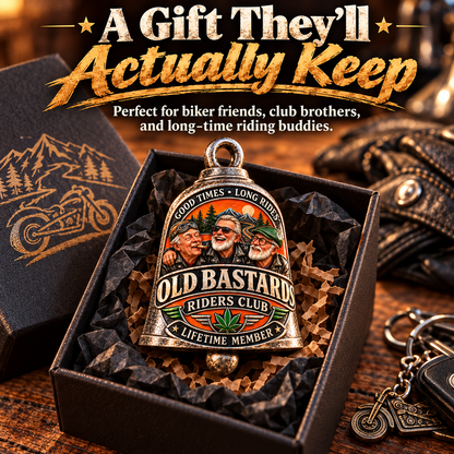🏍️🔔 Old Bastards Riders Club Bell 🔥🛣️