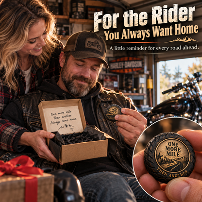 🏍️ One More Mile™ Pocket Hug for Riders