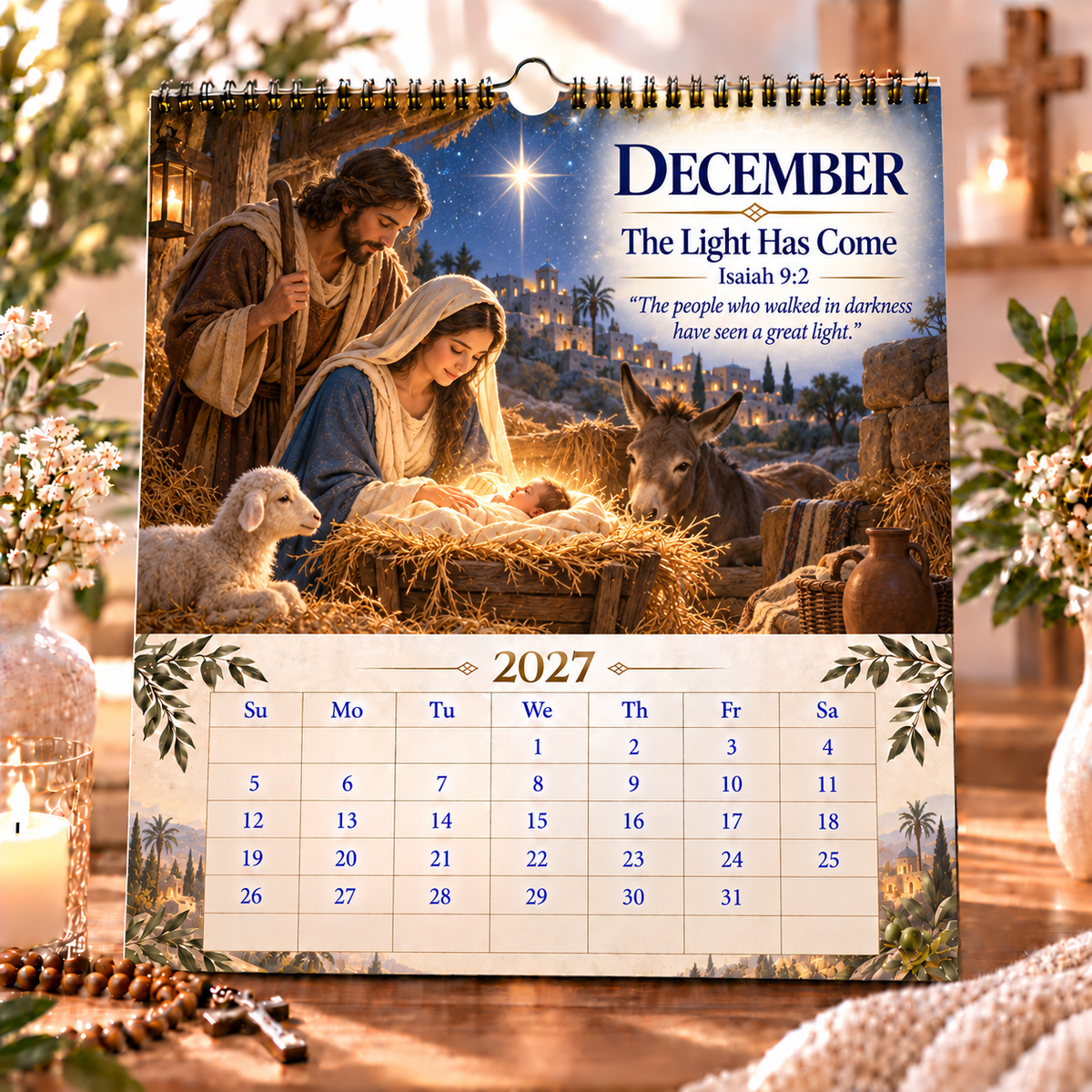 December Christian calendar