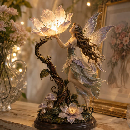 🌙✨ Fairy Flower Night Light – Enchanted Floral LED Lamp for Cozy Home Décor
